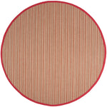 NATURAL FIBER 132 – BROWN / RED