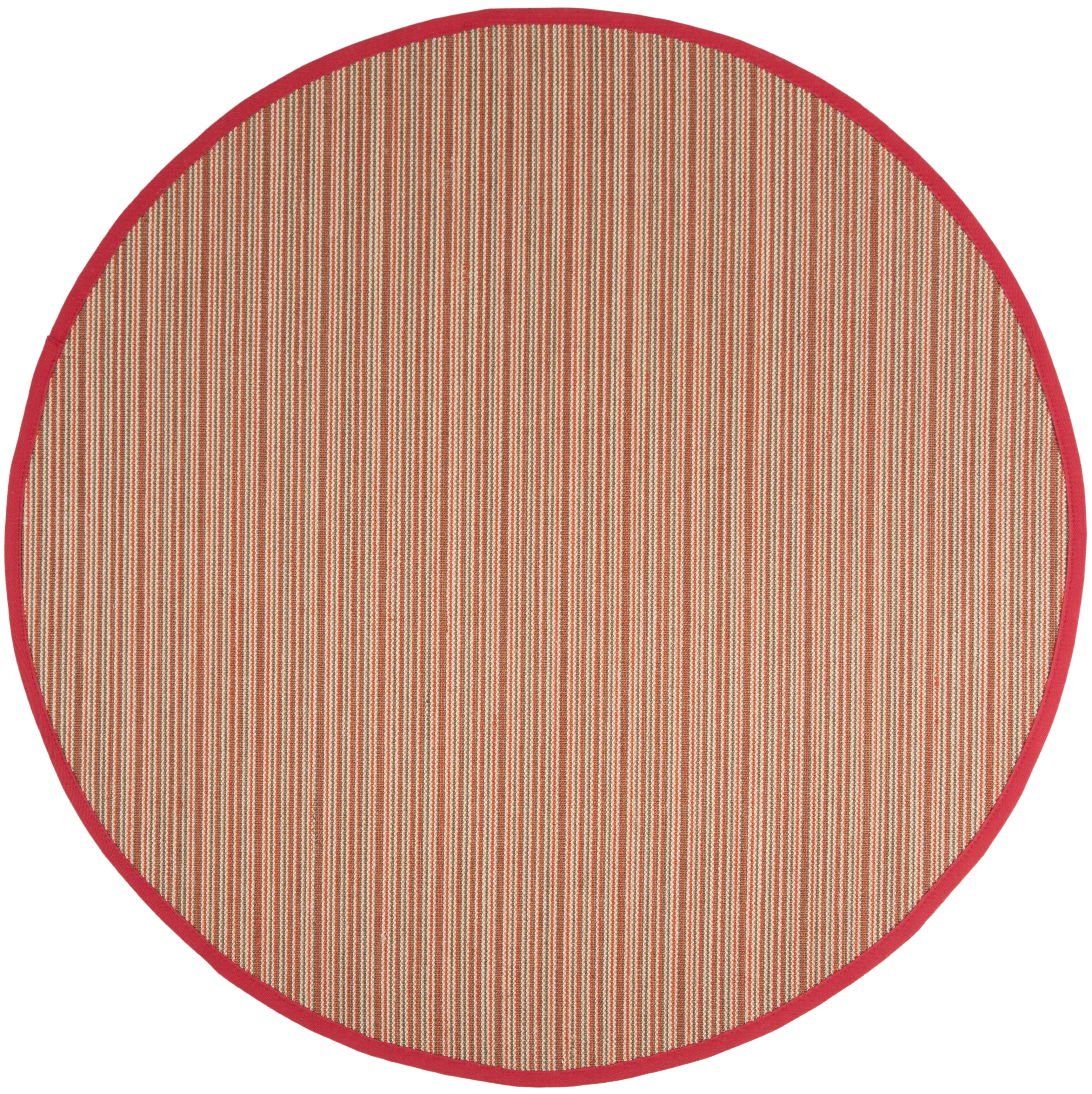 NATURAL FIBER 132 – BROWN / RED