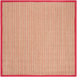 NATURAL FIBER 132 – BROWN / RED