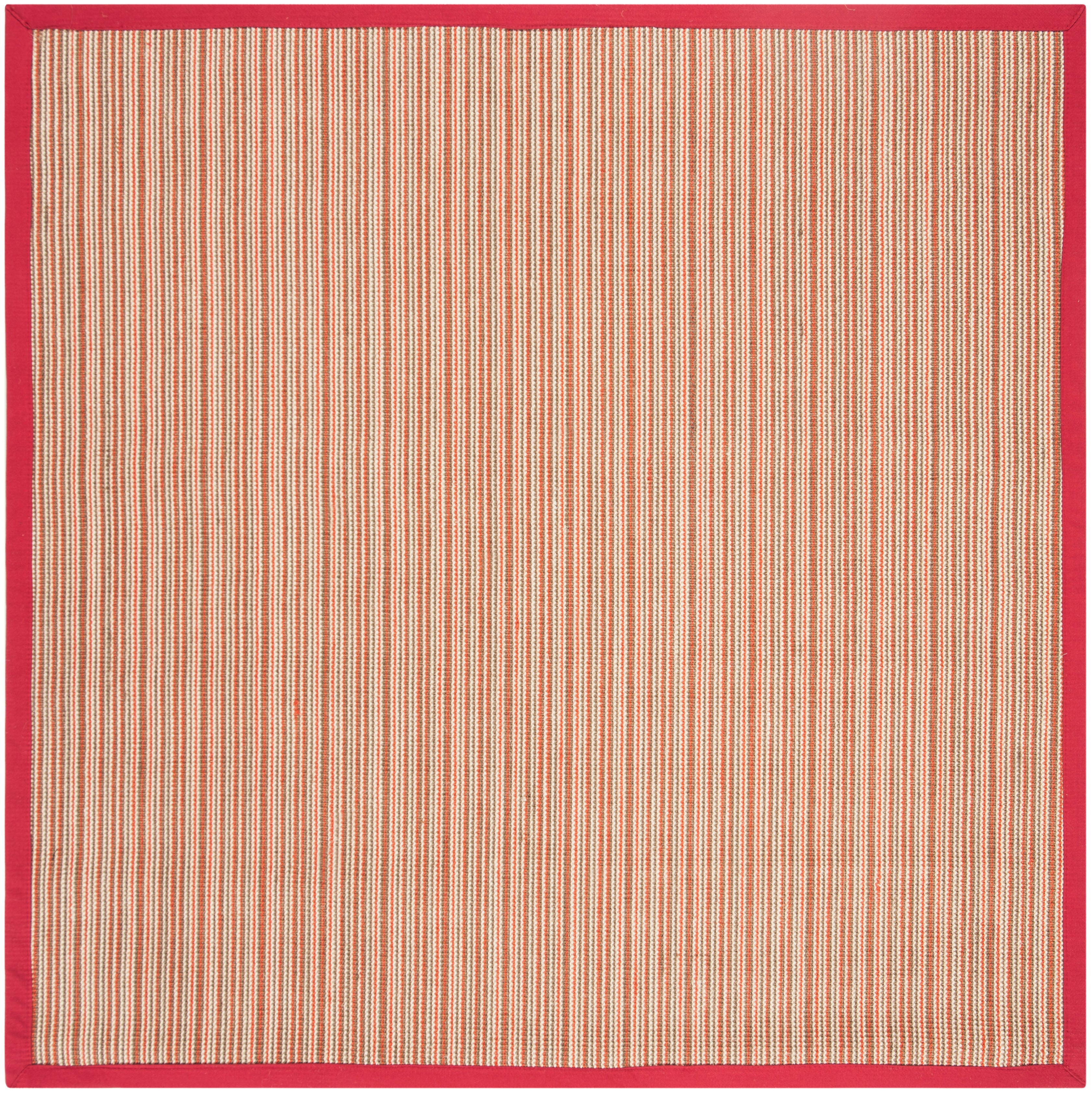 NATURAL FIBER 132 – BROWN / RED