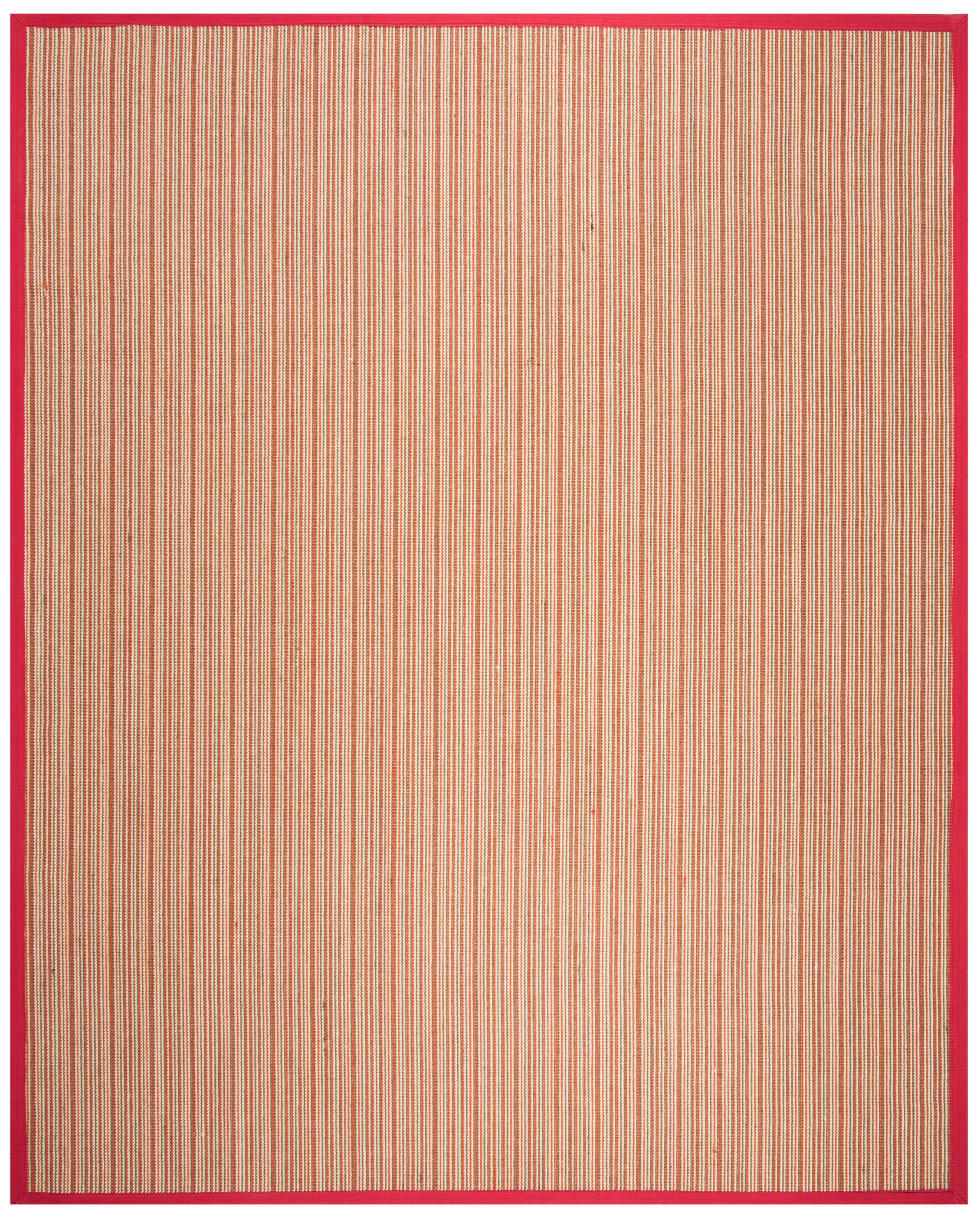 NATURAL FIBER 132 – BROWN / RED