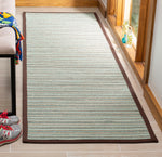 NATURAL FIBER 132 – TEAL / BROWN