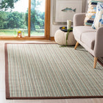 NATURAL FIBER 132 – TEAL / BROWN