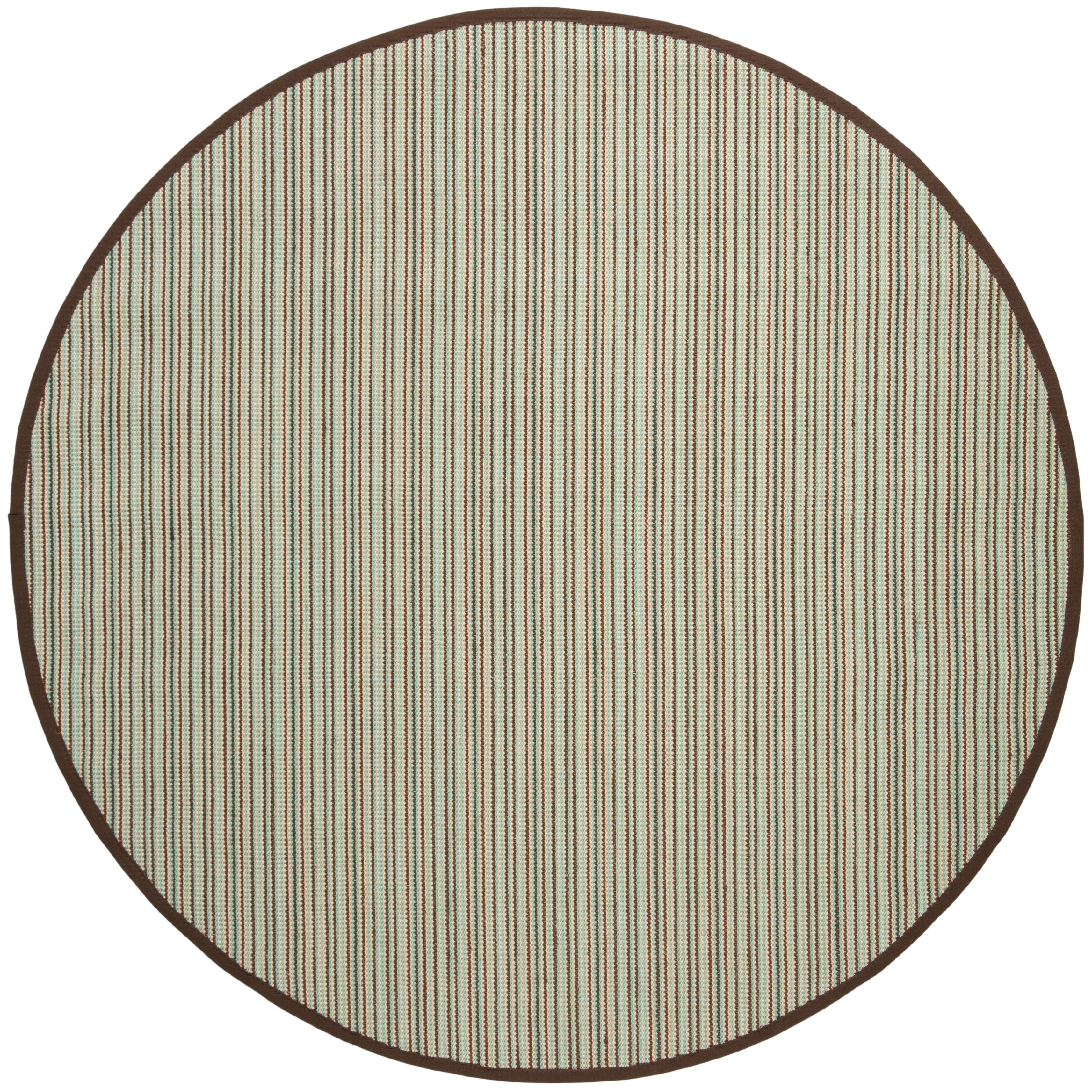 NATURAL FIBER 132 – TEAL / BROWN