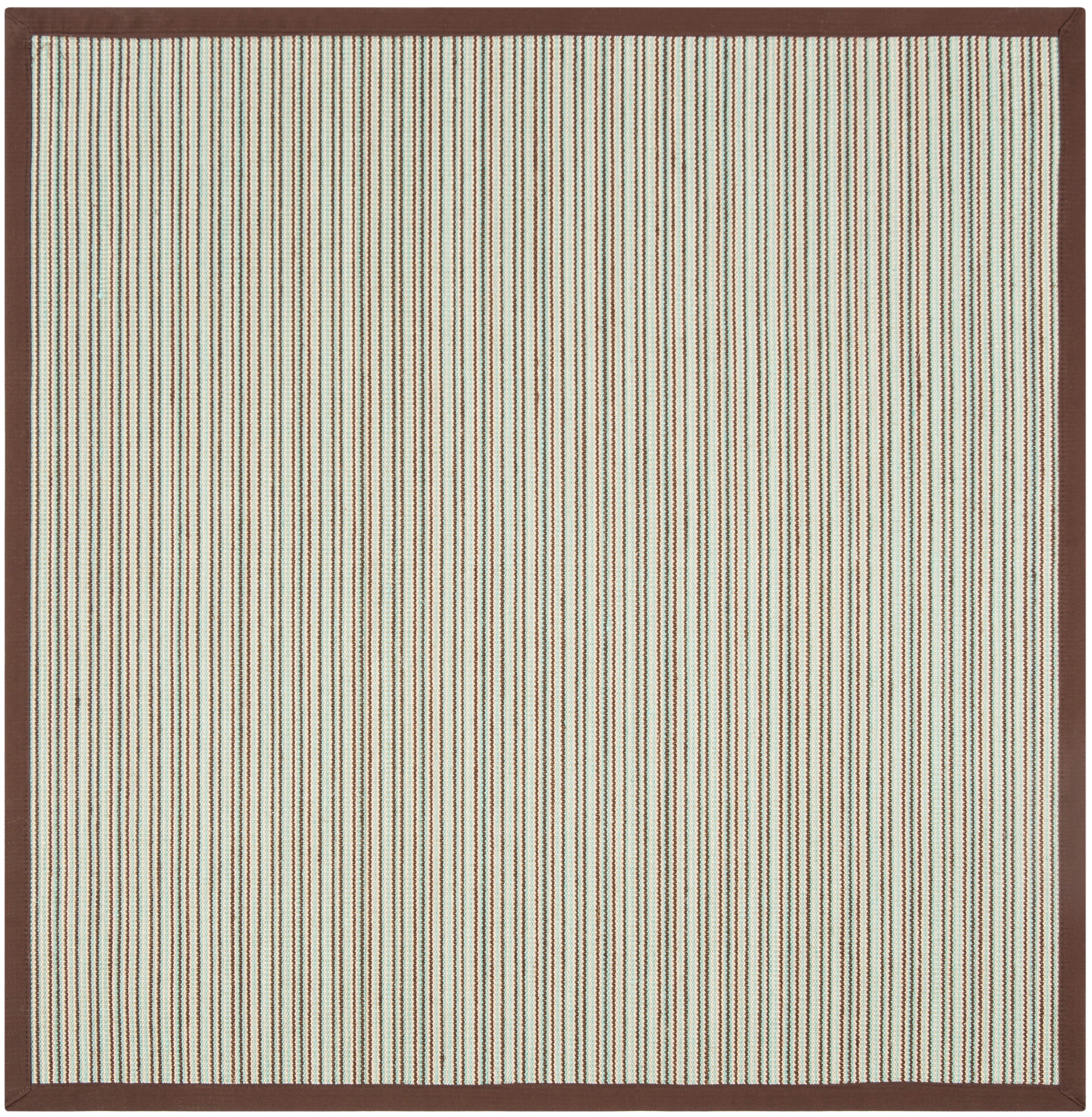 NATURAL FIBER 132 – TEAL / BROWN