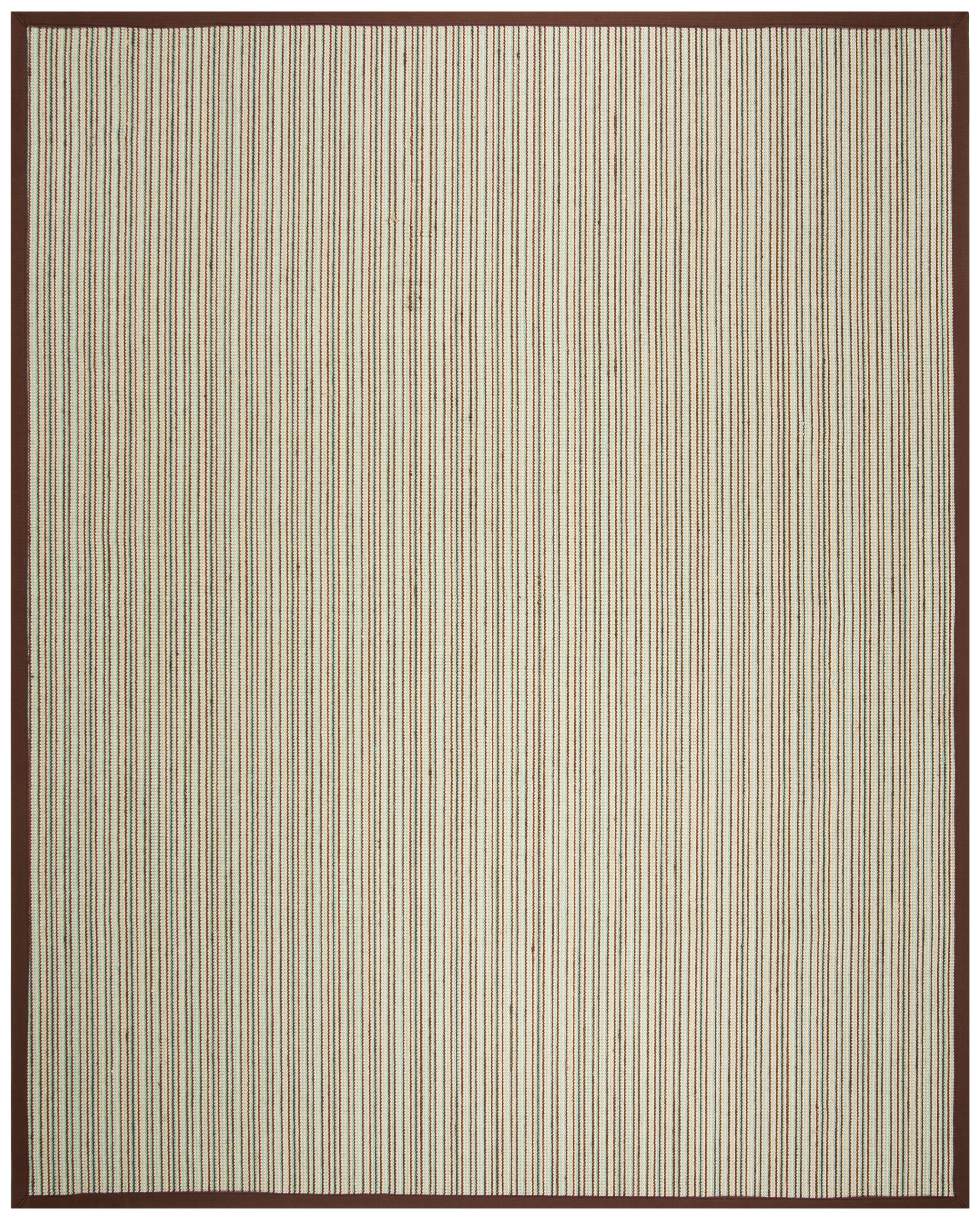 NATURAL FIBER 132 – TEAL / BROWN