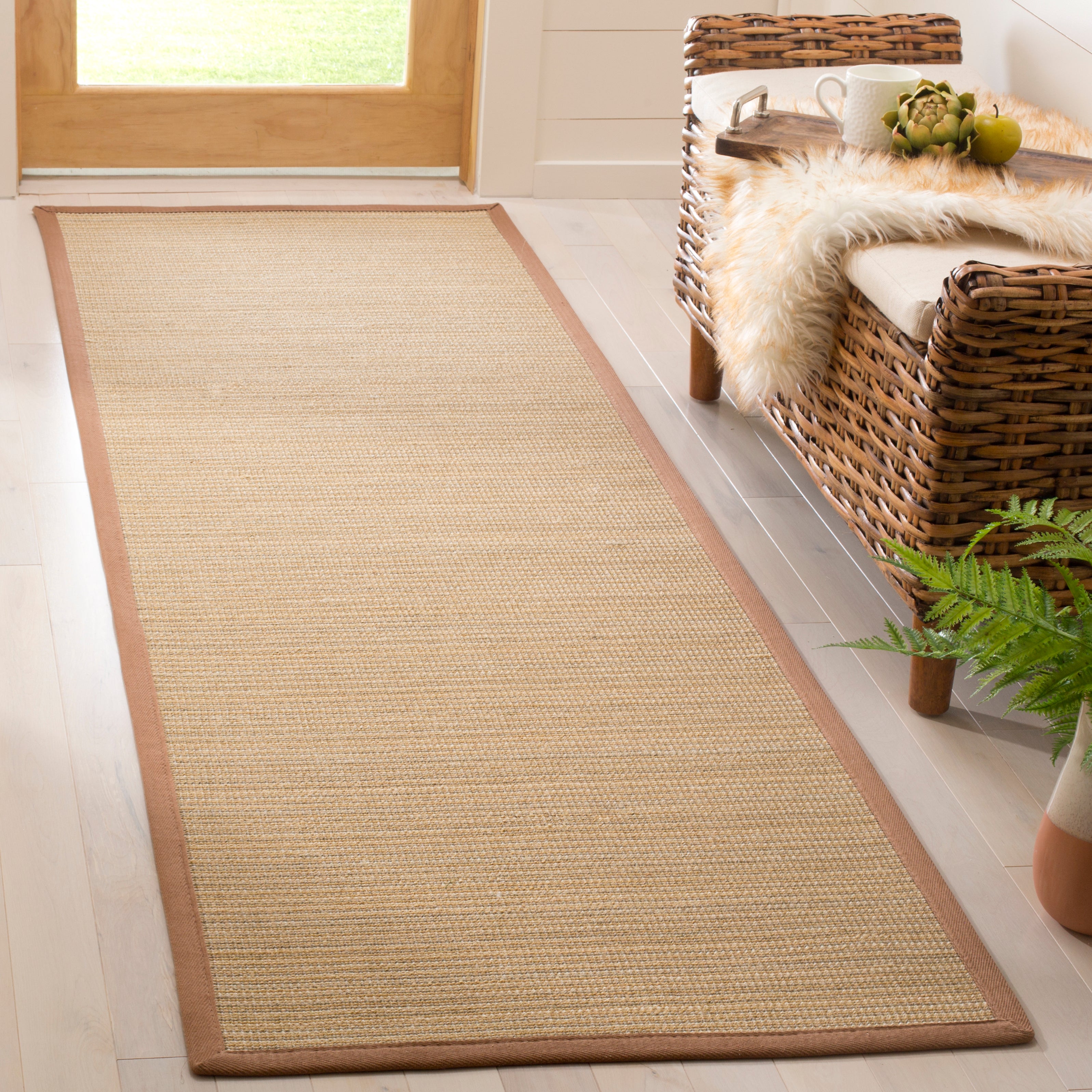 NATURAL FIBER 132 – MULTI / LIGHT BROWN