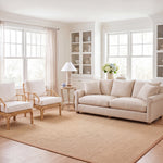 NATURAL FIBER 132 – MULTI / LIGHT BROWN