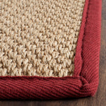 MAIZE / BURGUNDY
