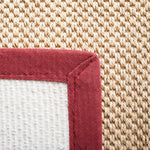 MAIZE / BURGUNDY