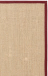 MAIZE / BURGUNDY
