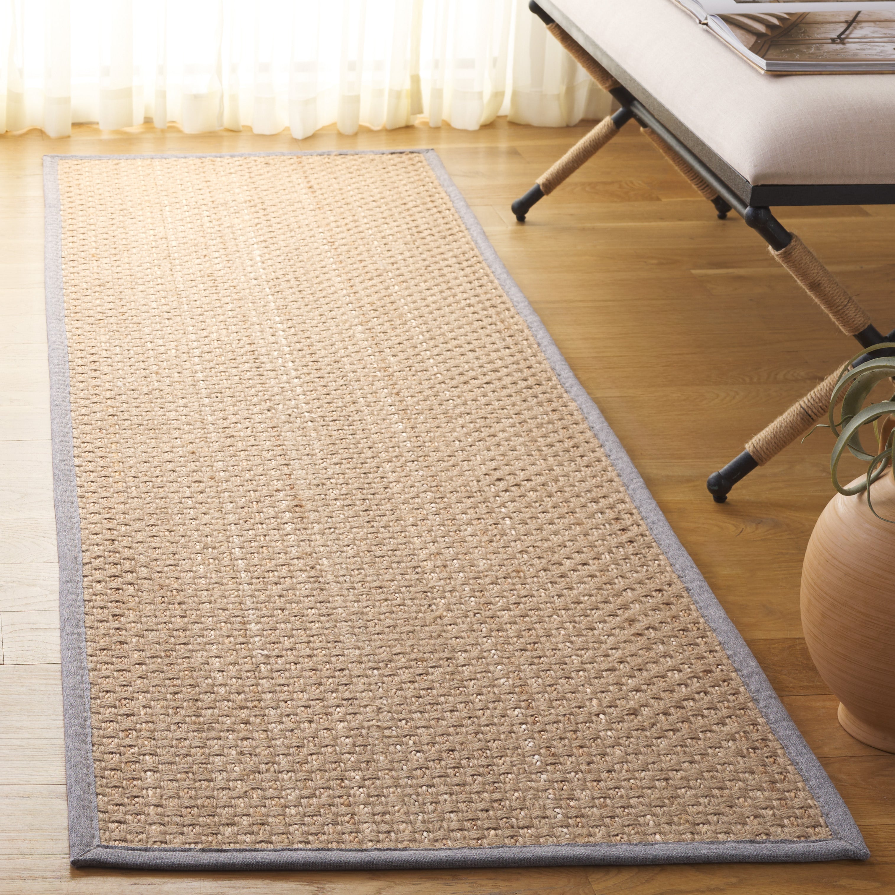 NATURAL FIBER 142 – MAIZE / BROWN