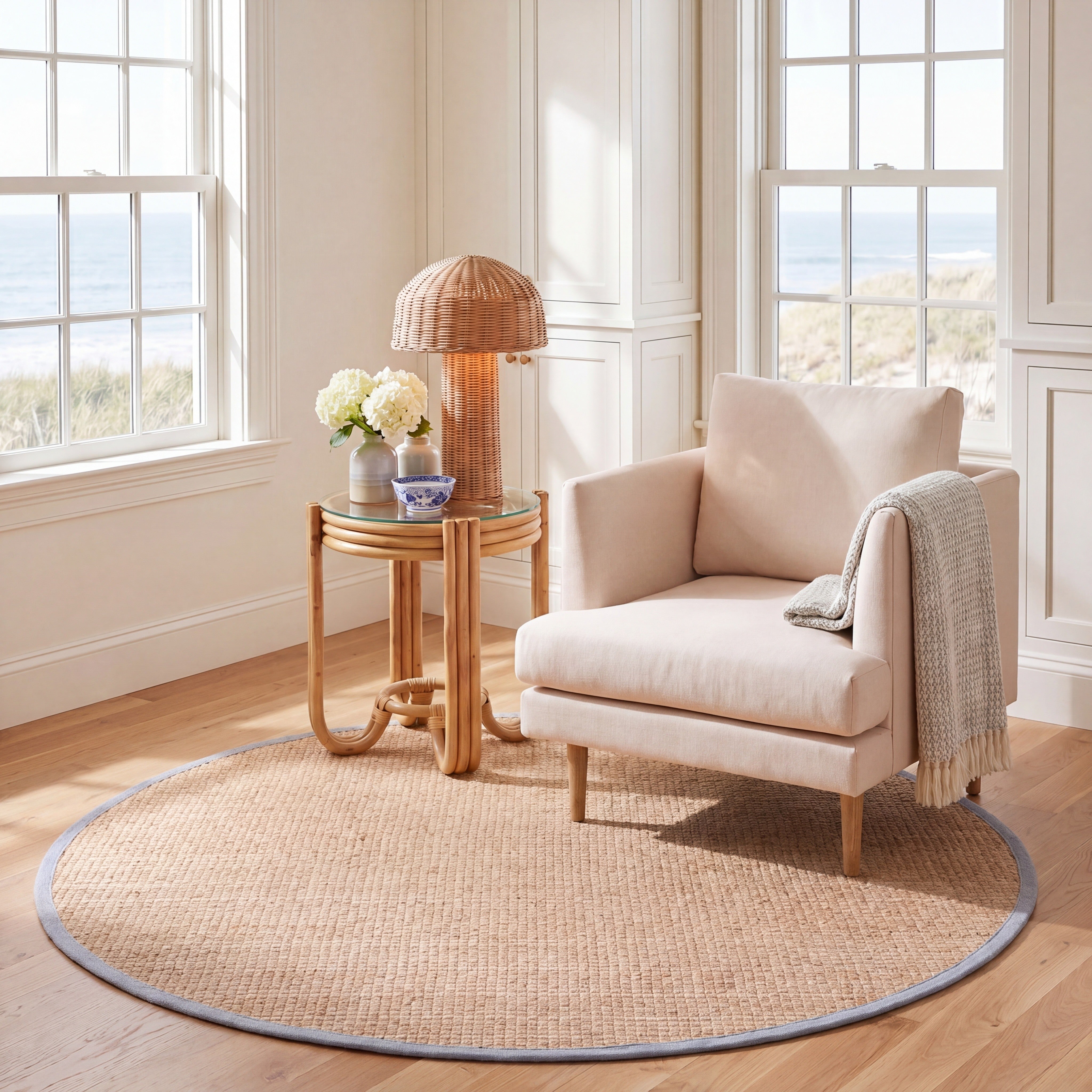NATURAL FIBER 142 – MAIZE / BROWN