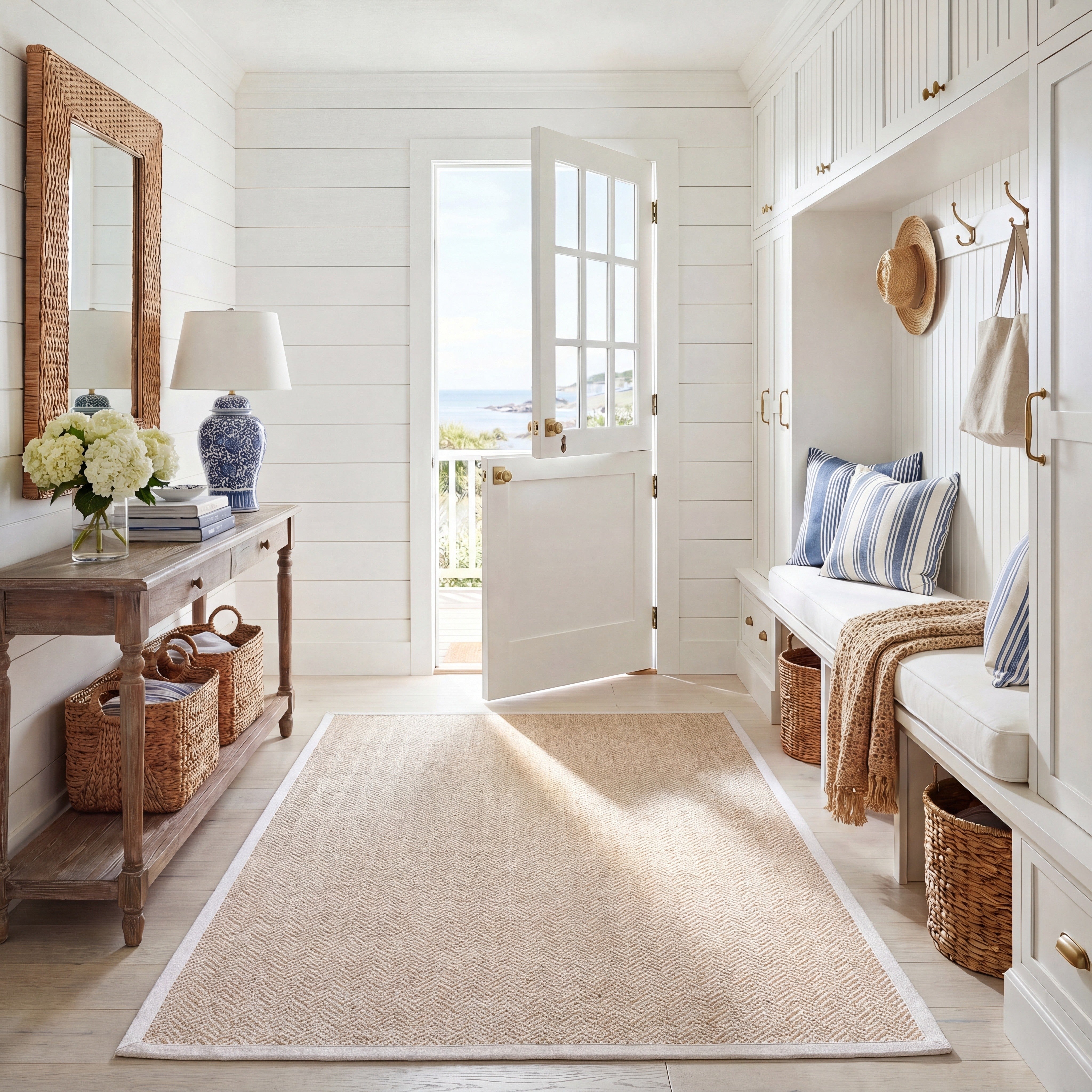 NATURAL FIBER 148 – NATURAL / IVORY