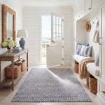 BLUE / IVORY