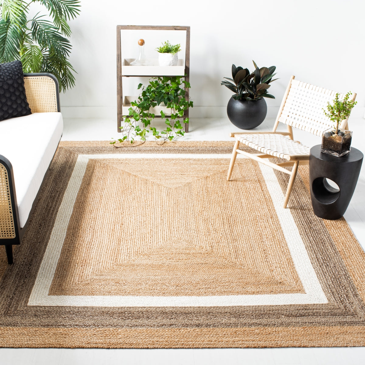 NATURAL / GREY/IVORY