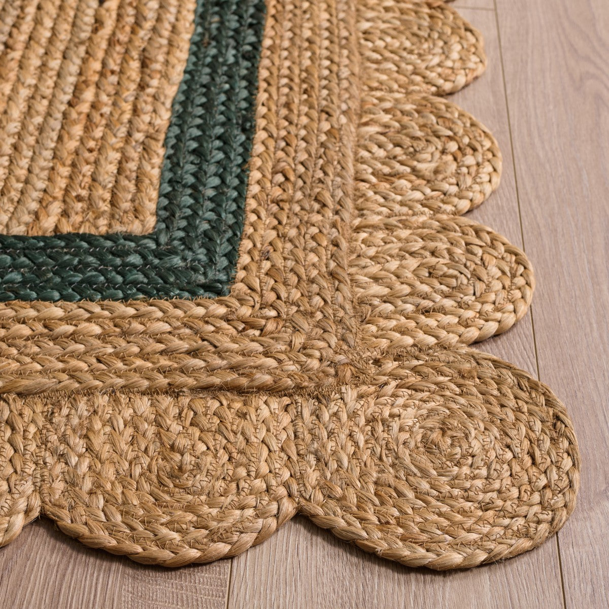 NATURAL / DARK GREEN
