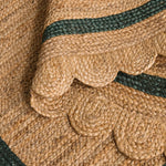 NATURAL / DARK GREEN