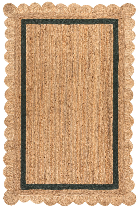 NATURAL / DARK GREEN