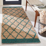 NATURAL / DARK GREEN