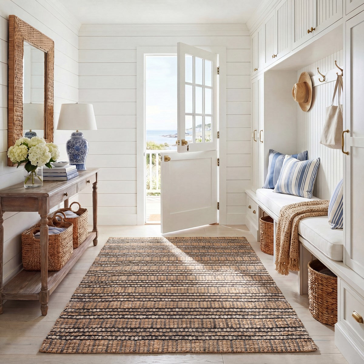 BLACK / NATURAL