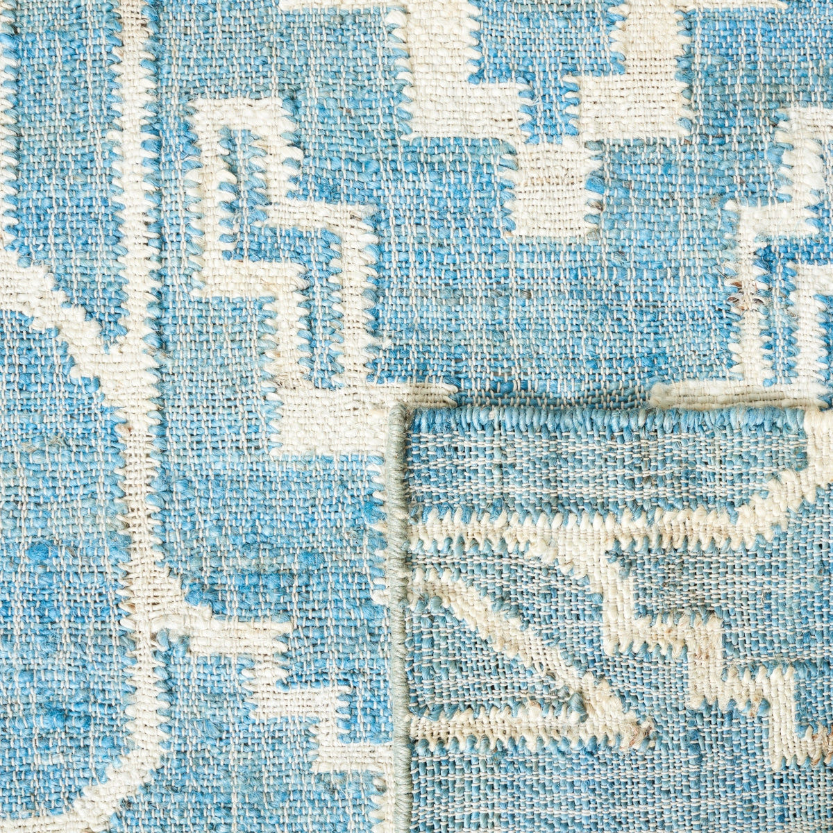 BLUE / IVORY