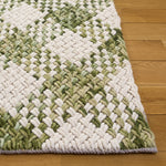 GREEN / IVORY