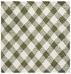 GREEN / IVORY