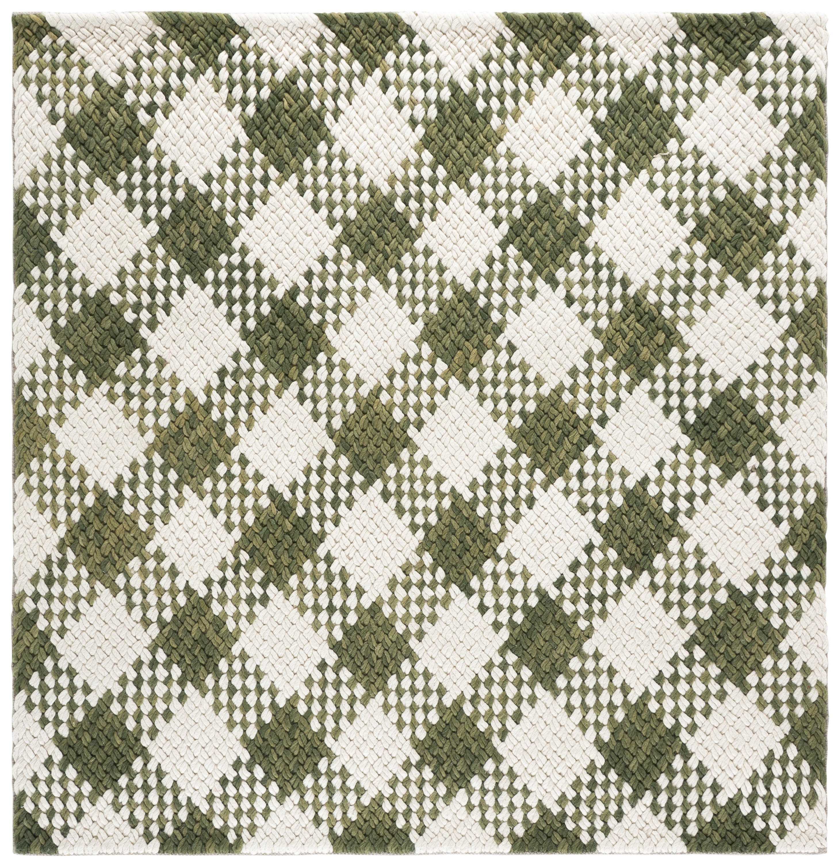 GREEN / IVORY