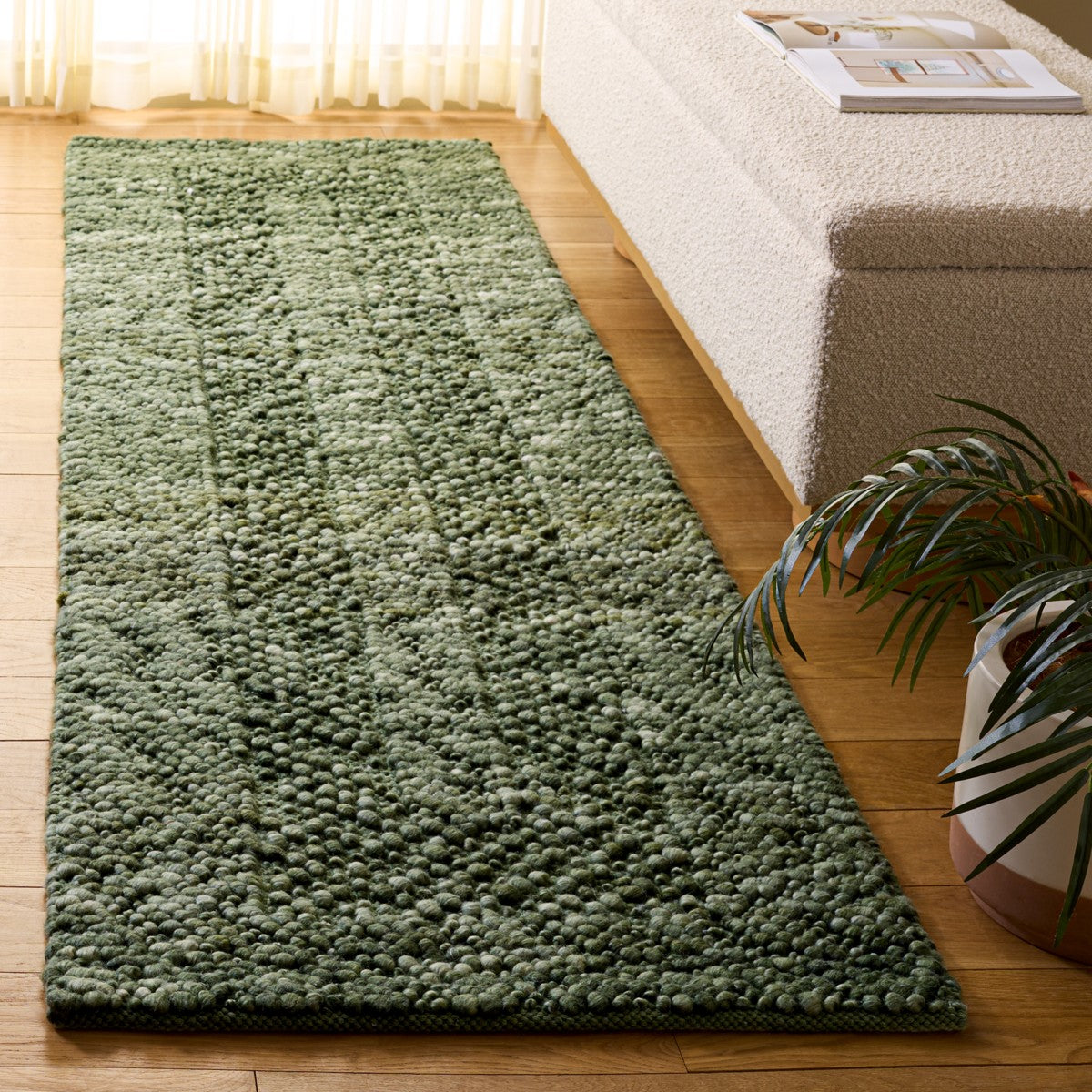 GREEN / IVORY