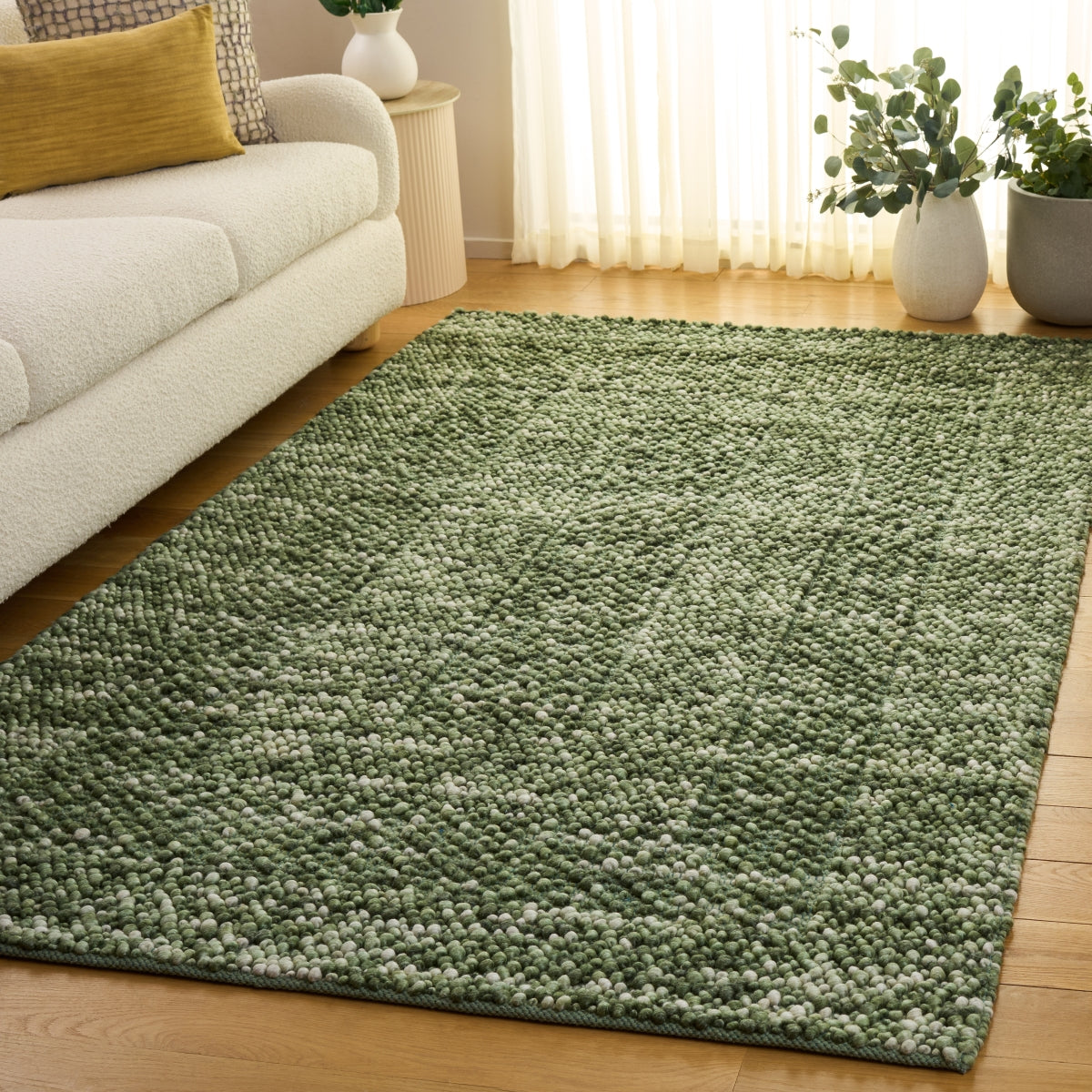 GREEN / IVORY