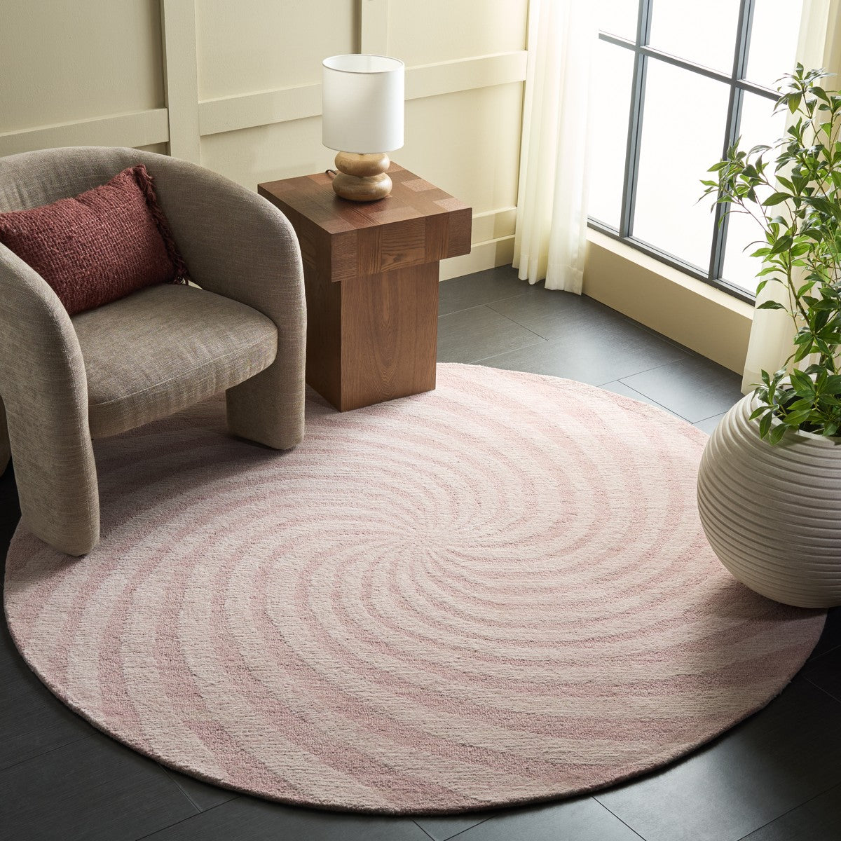 LIGHT PINK / IVORY