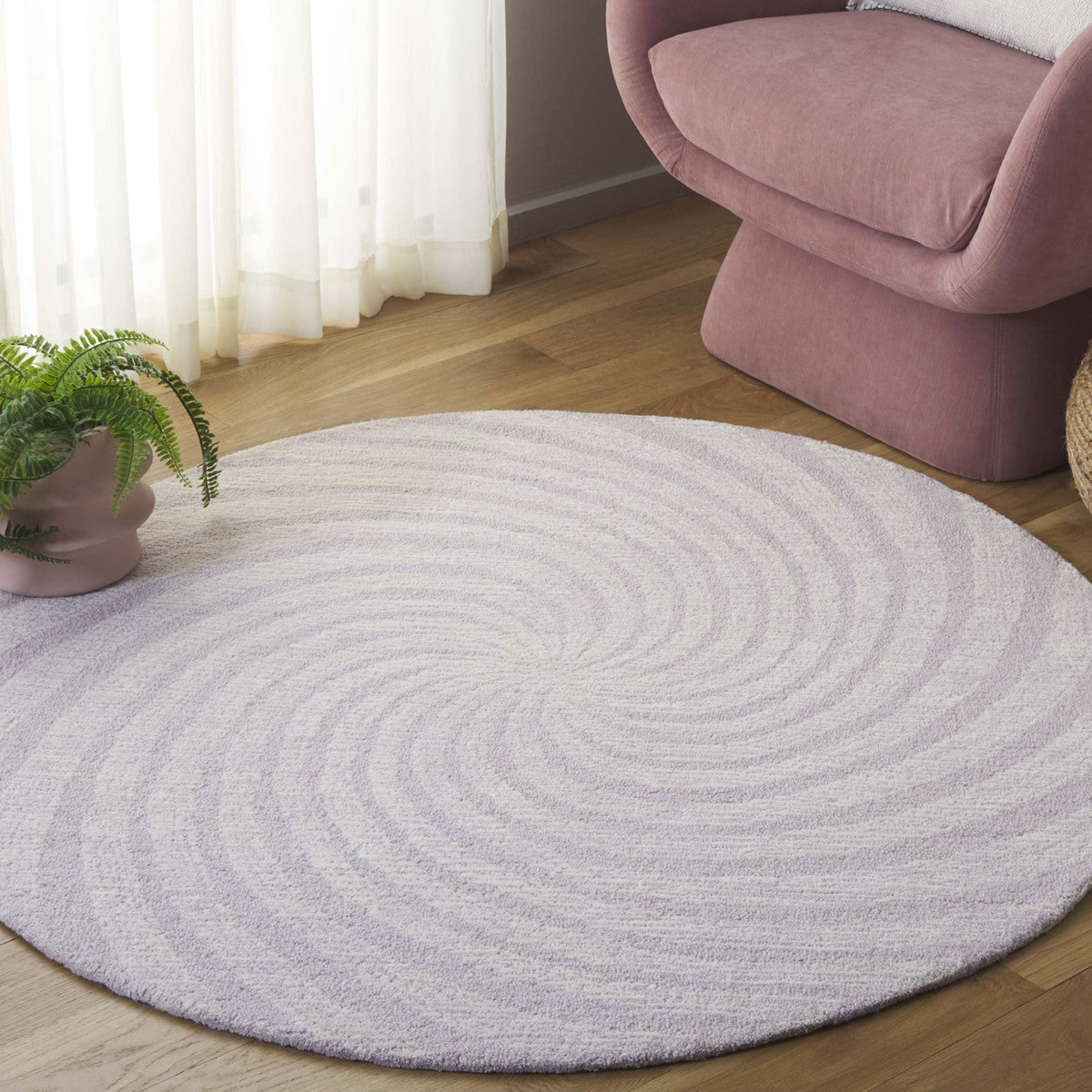 LIGHT LAVENDER / IVORY