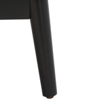 Safavieh Baisley 2 Drawer Rattan Nightstand , NST5003 - Black