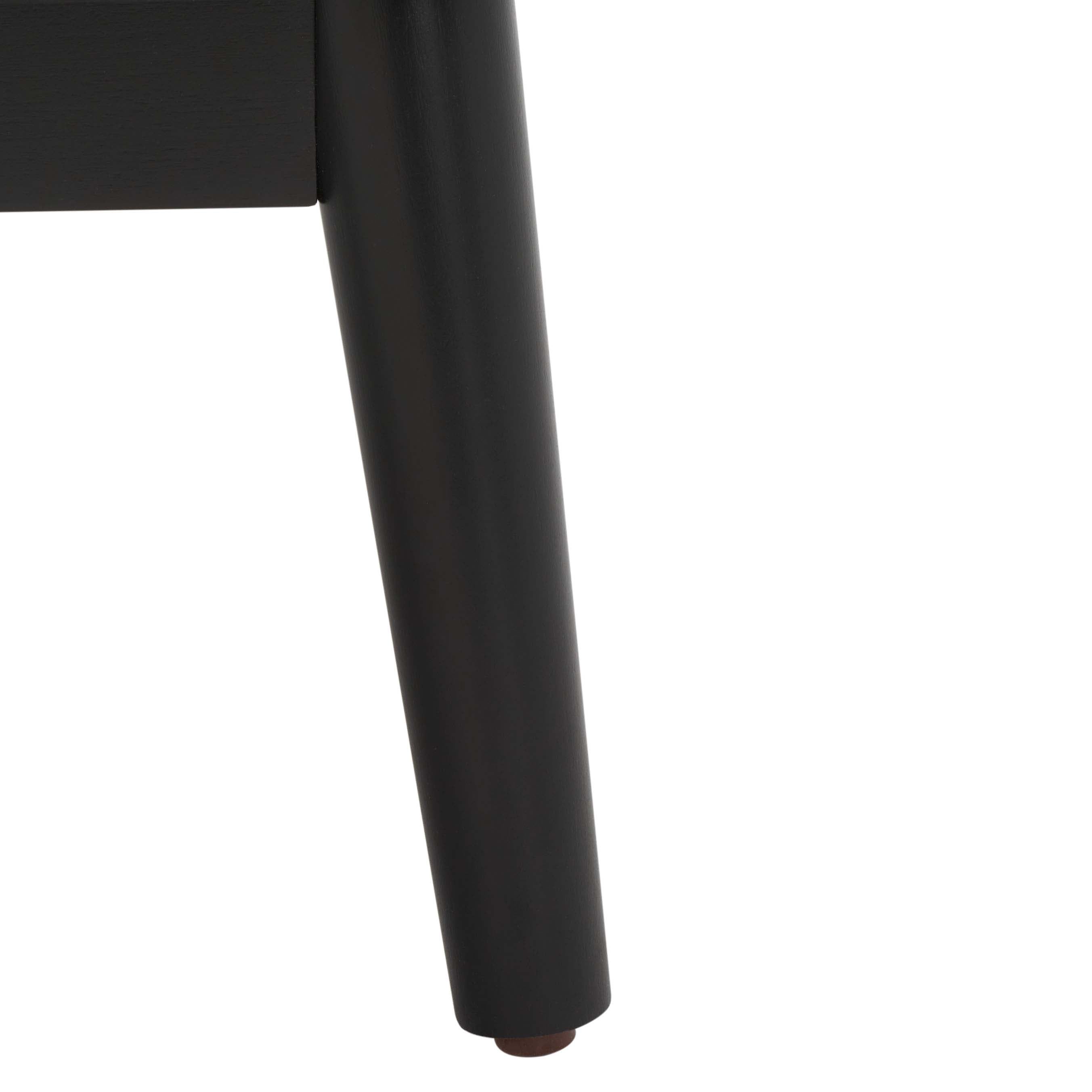 Safavieh Baisley 2 Drawer Rattan Nightstand , NST5003 - Black