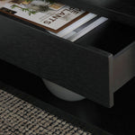 Safavieh Munson 2 Shelf 1 Drawer Nightstand, NST6603 - Black