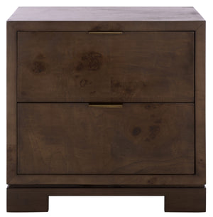 Safavieh Lavana Two-Drawer Nightstand, NST6612