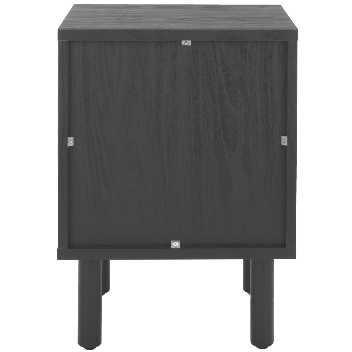 Safavieh Ophelia 1 Door Nightstand - NST9603 - Black / Natural