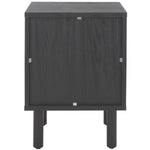 Safavieh Ophelia 1 Door Nightstand - NST9603 - Black / Natural