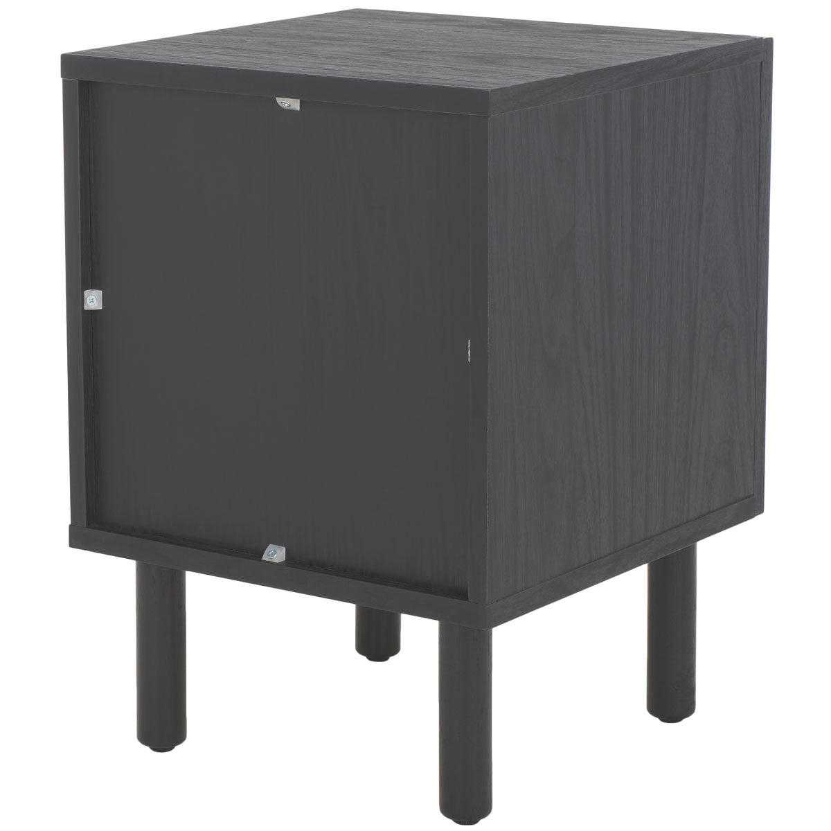 Safavieh Ophelia 1 Door Nightstand - NST9603 - Black / Natural
