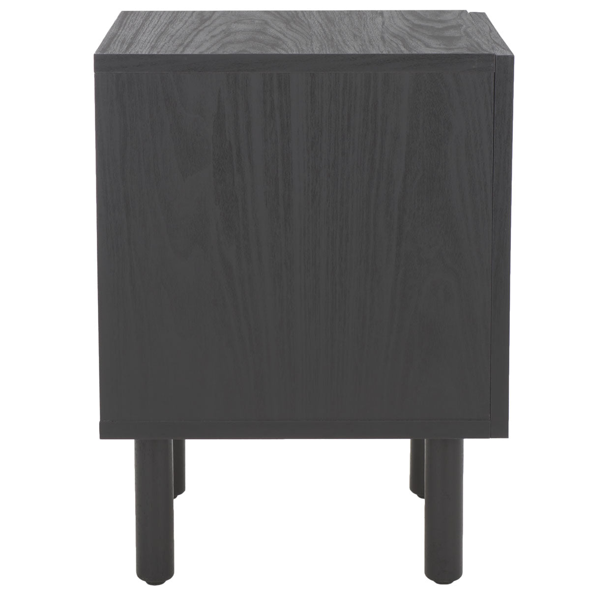 Safavieh Ophelia 1 Door Nightstand - NST9603 - Black / Natural