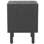 Safavieh Ophelia 1 Door Nightstand - NST9603 - Black / Natural