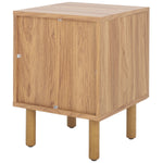 Safavieh Ophelia 1 Door Nightstand - NST9603 - Oak / Natural