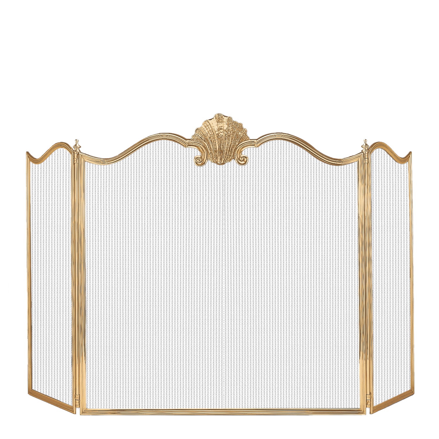 Decorative Crafts Natalia Brass Fire Screen - Omc4-Gd36