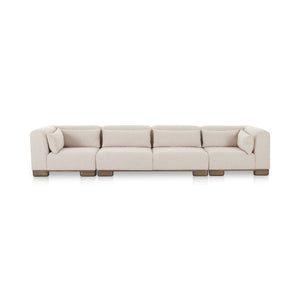 Moe's Home Collection - June Modular Sofa Oatmeal - OA-1045-34