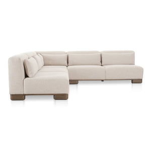 Moe's Home Collection - June Corner Modular Sectional Oatmeal - OA-1050-34