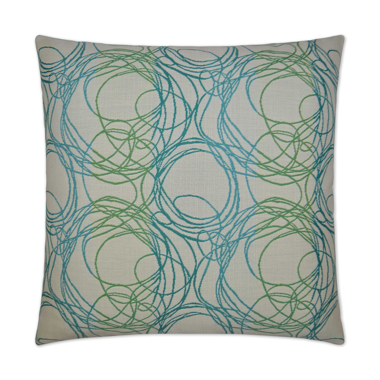 Boomerang Outdoor Throw Pillow - Lagoon | DV KAP