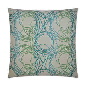 D.V. KAP Home Boomerang Outdoor Throw Pillow - Lagoon