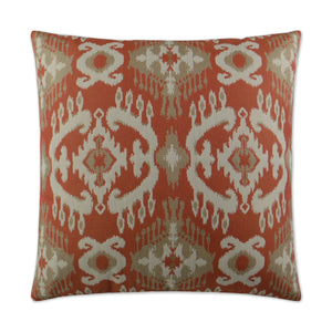 D.V. KAP Home Nakala Outdoor Throw Pillow - Tangerine