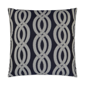 D.V. KAP Home Sea Shore Outdoor Throw Pillow - Navy